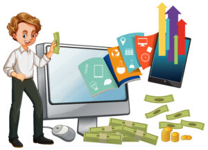 Business and Corporate Success Illustration